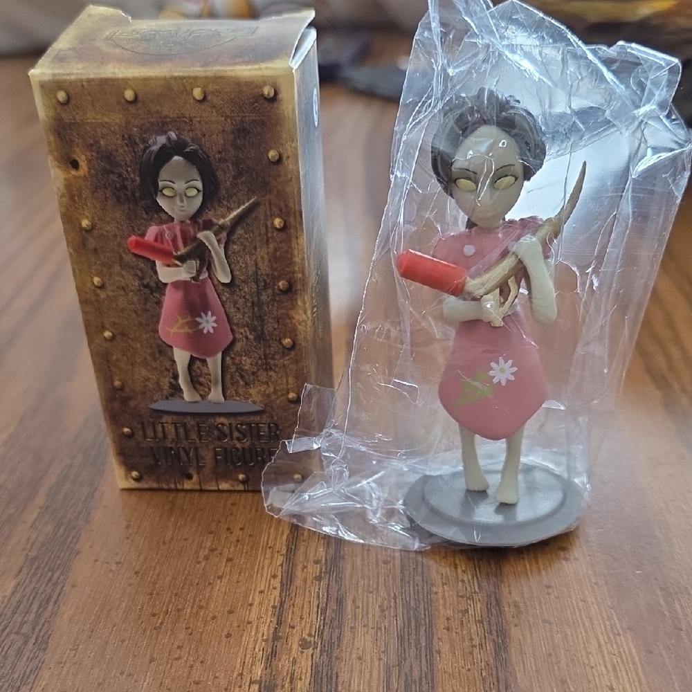 Bioshock Little Sister Vinyl Figure - Pink Dress Collectible